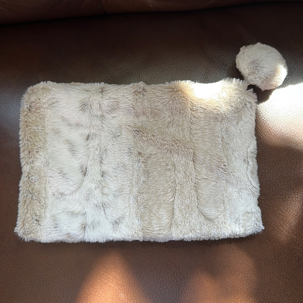 Faux Fur Clutch NWOT